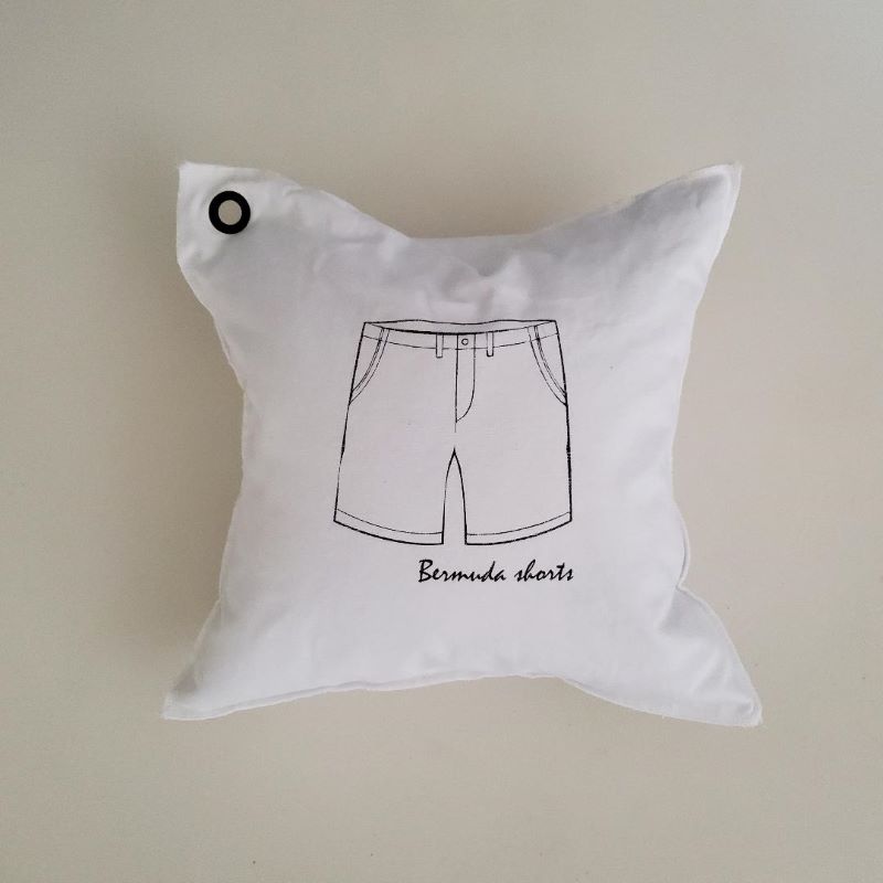 Bermuda Shorts Pillow